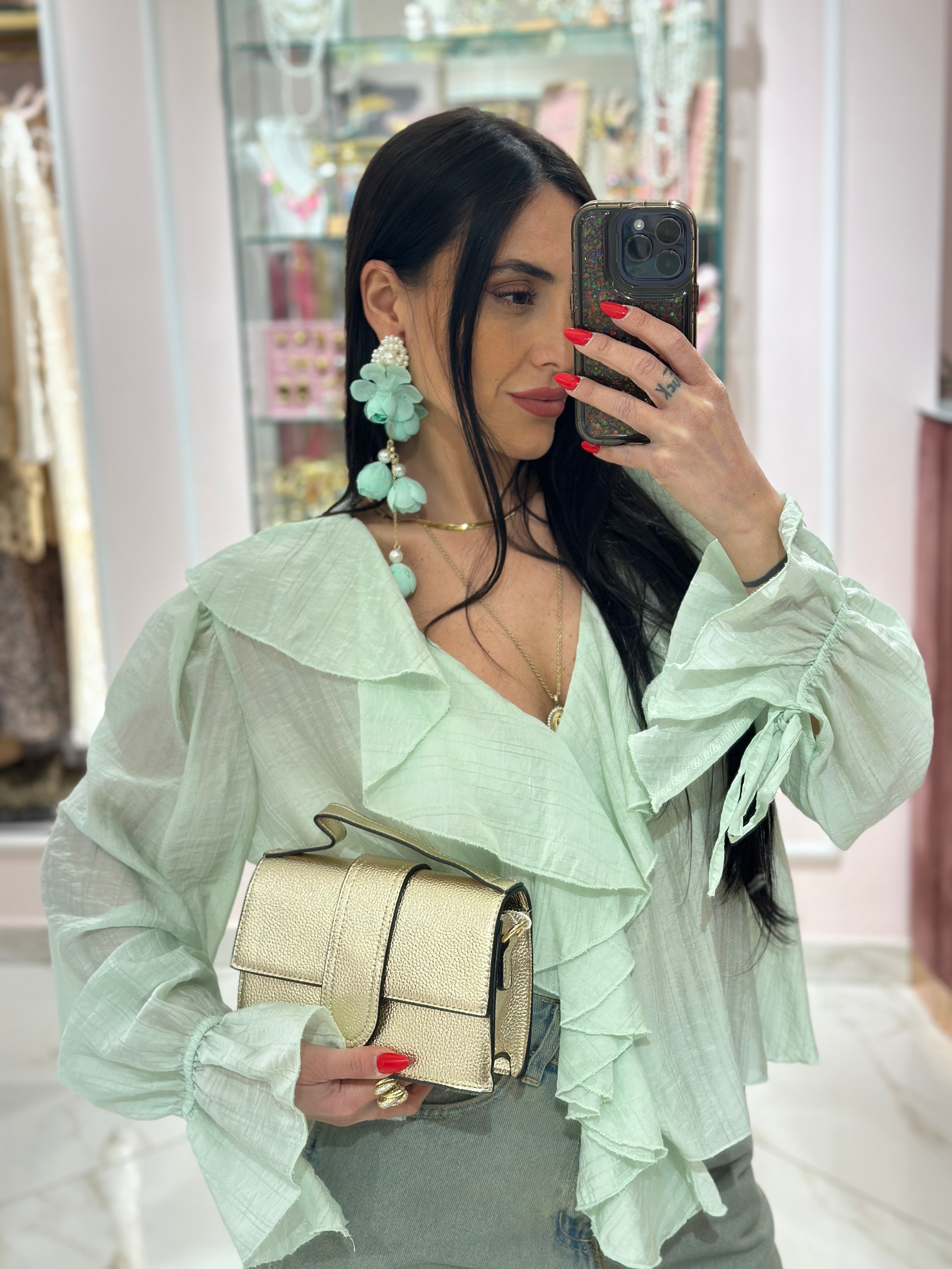 Camicia Volant
