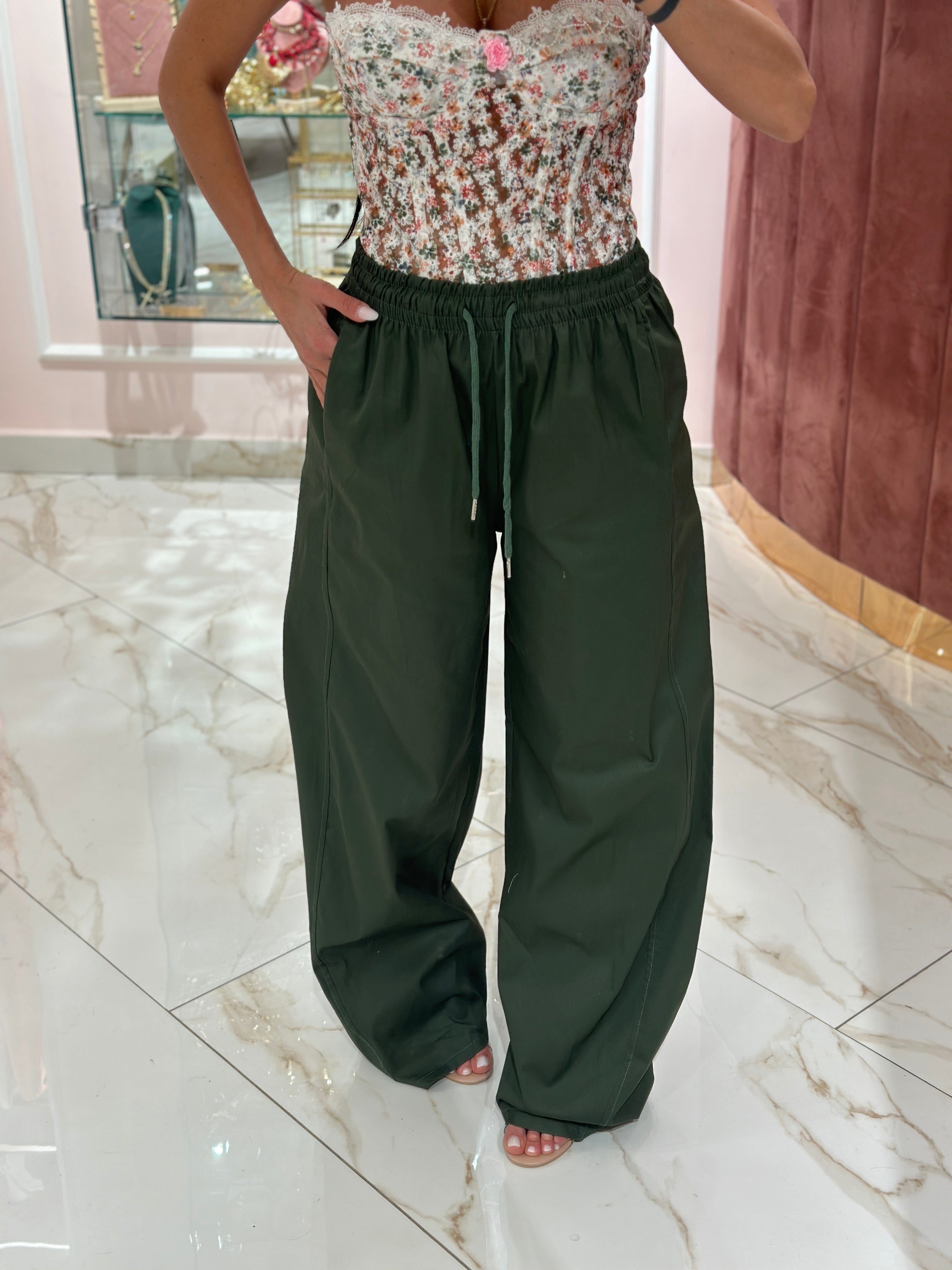 Pantalone Balloon in Cotone