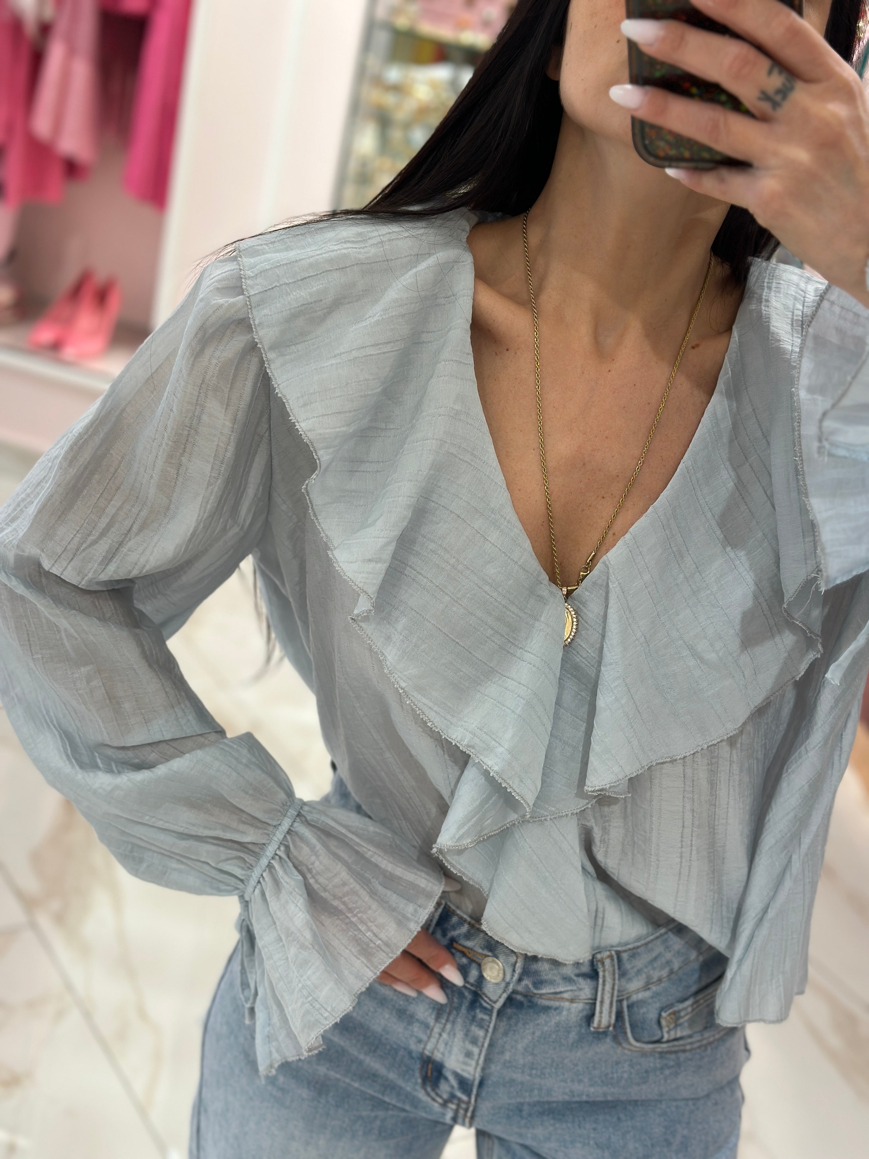 Camicia Volant