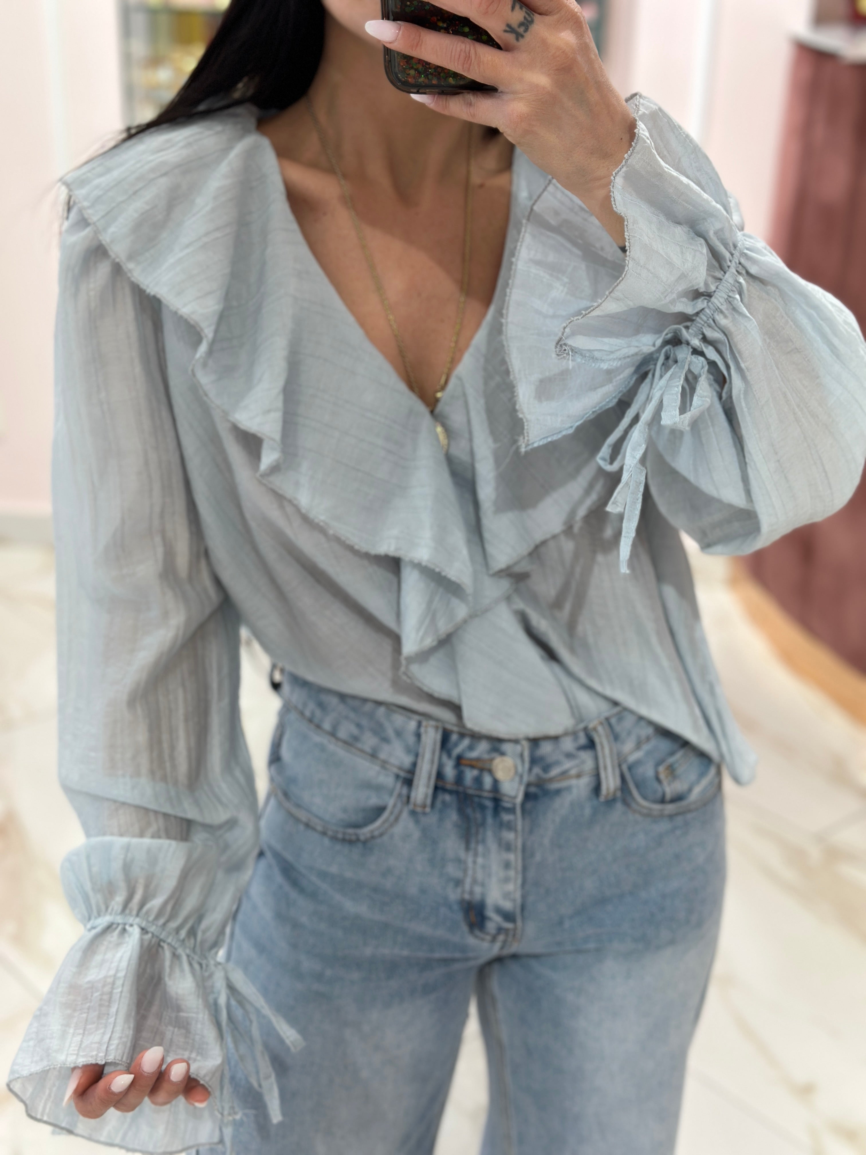Camicia Volant