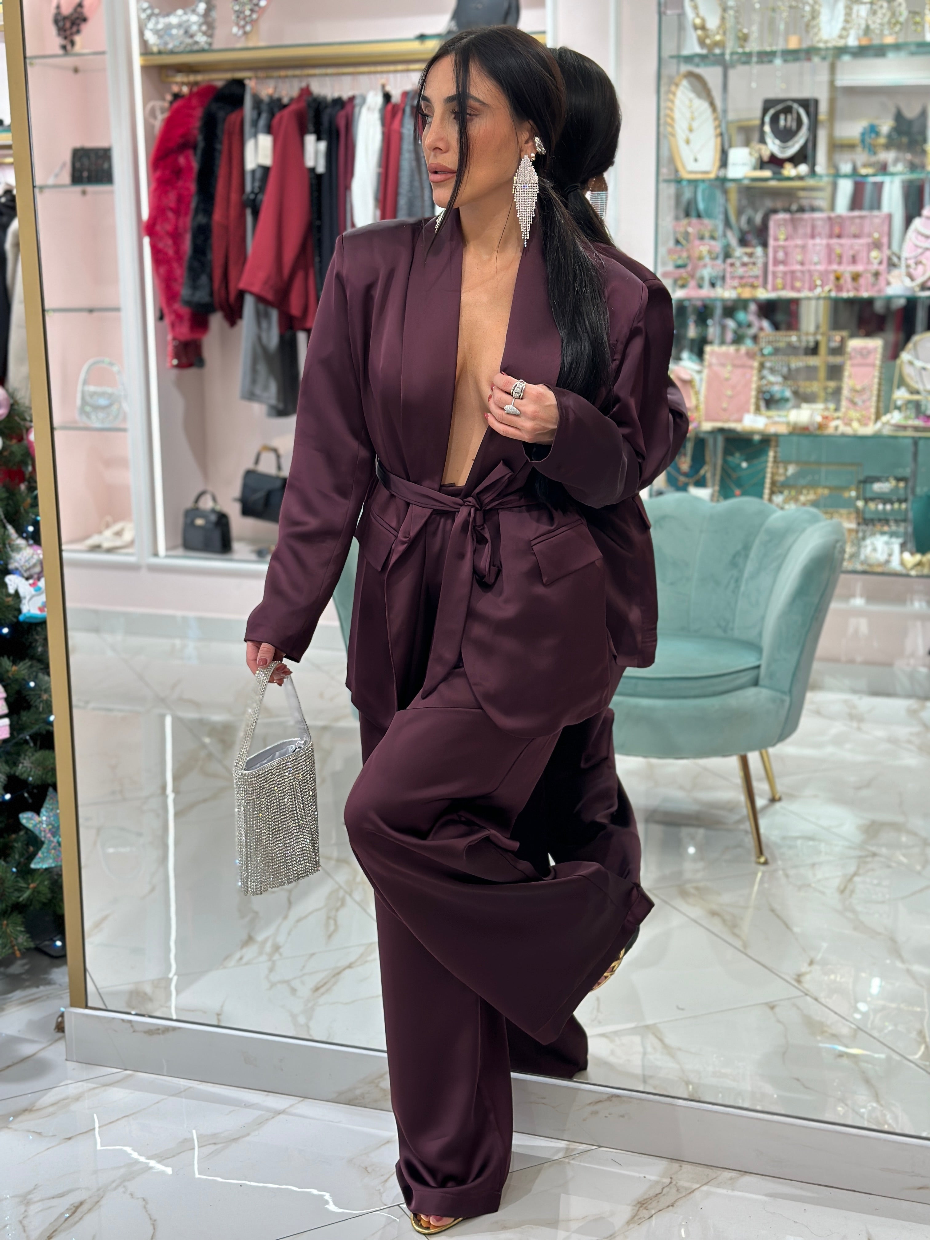Tailleur Raso Viola