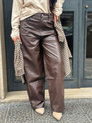 Pantalone Balloon Ecopelle