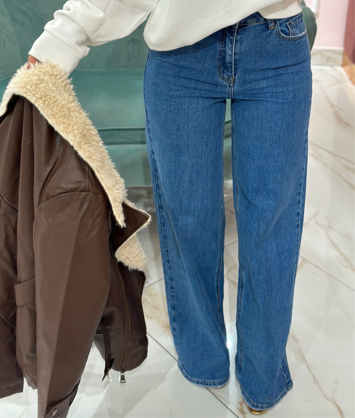 Jeans Palazzo Regular