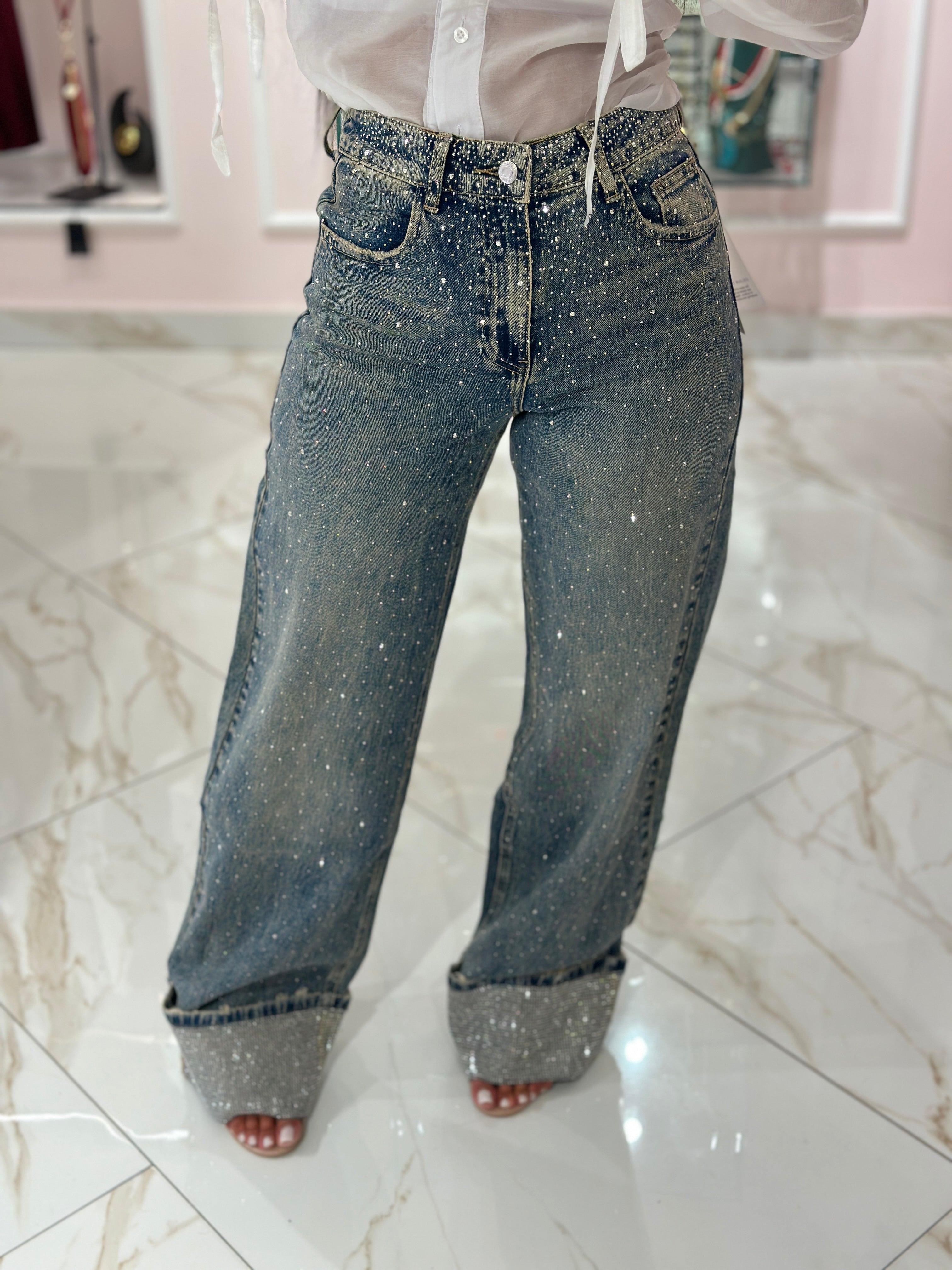 Jeans Dubai Strass