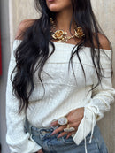 Maglione Delia Scollo Barca