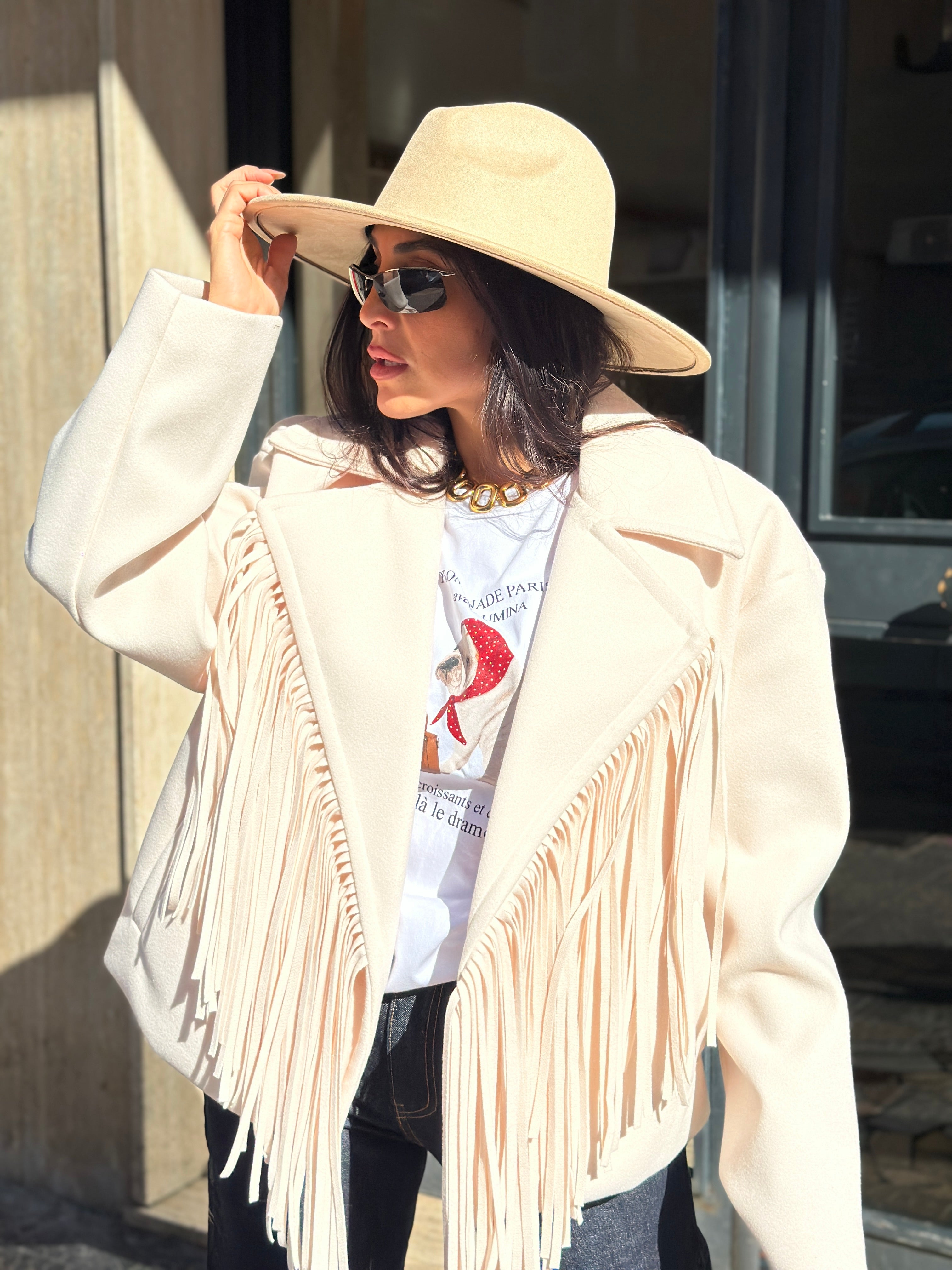 Cappottino Frange Lumina