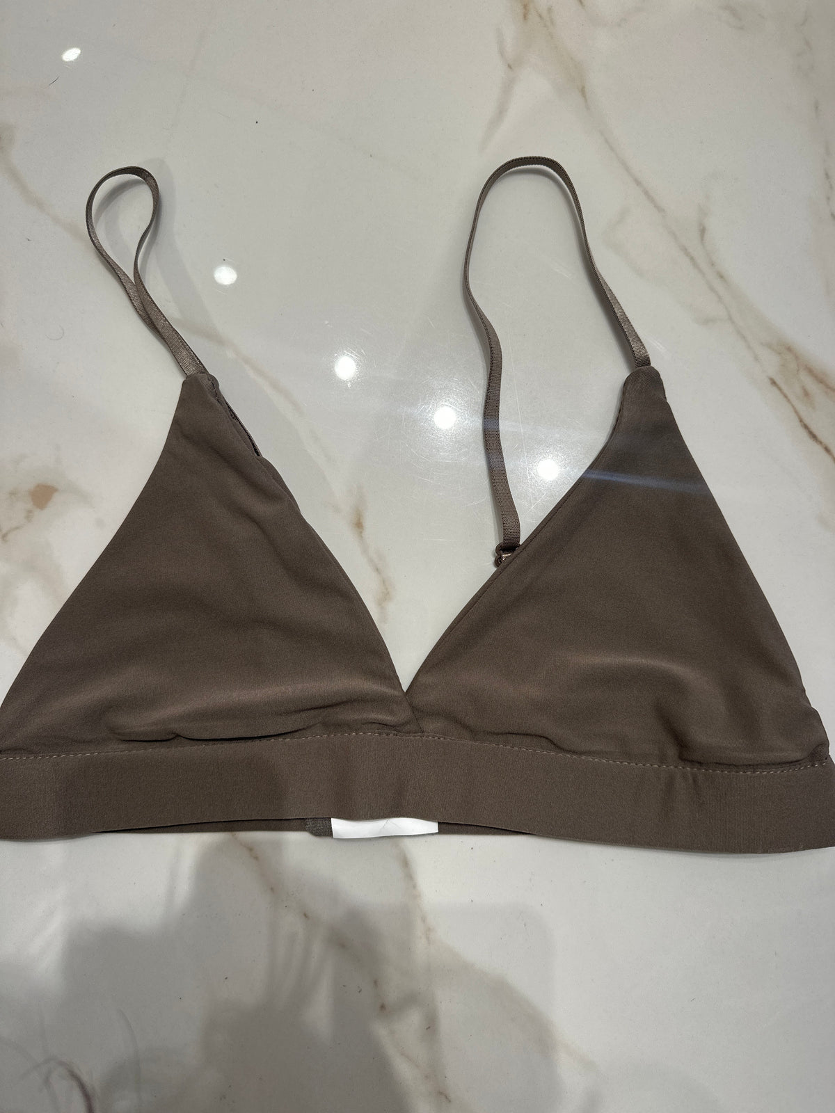 Top in Licra triangolo