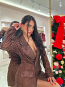 Abito Giacca Paillettes