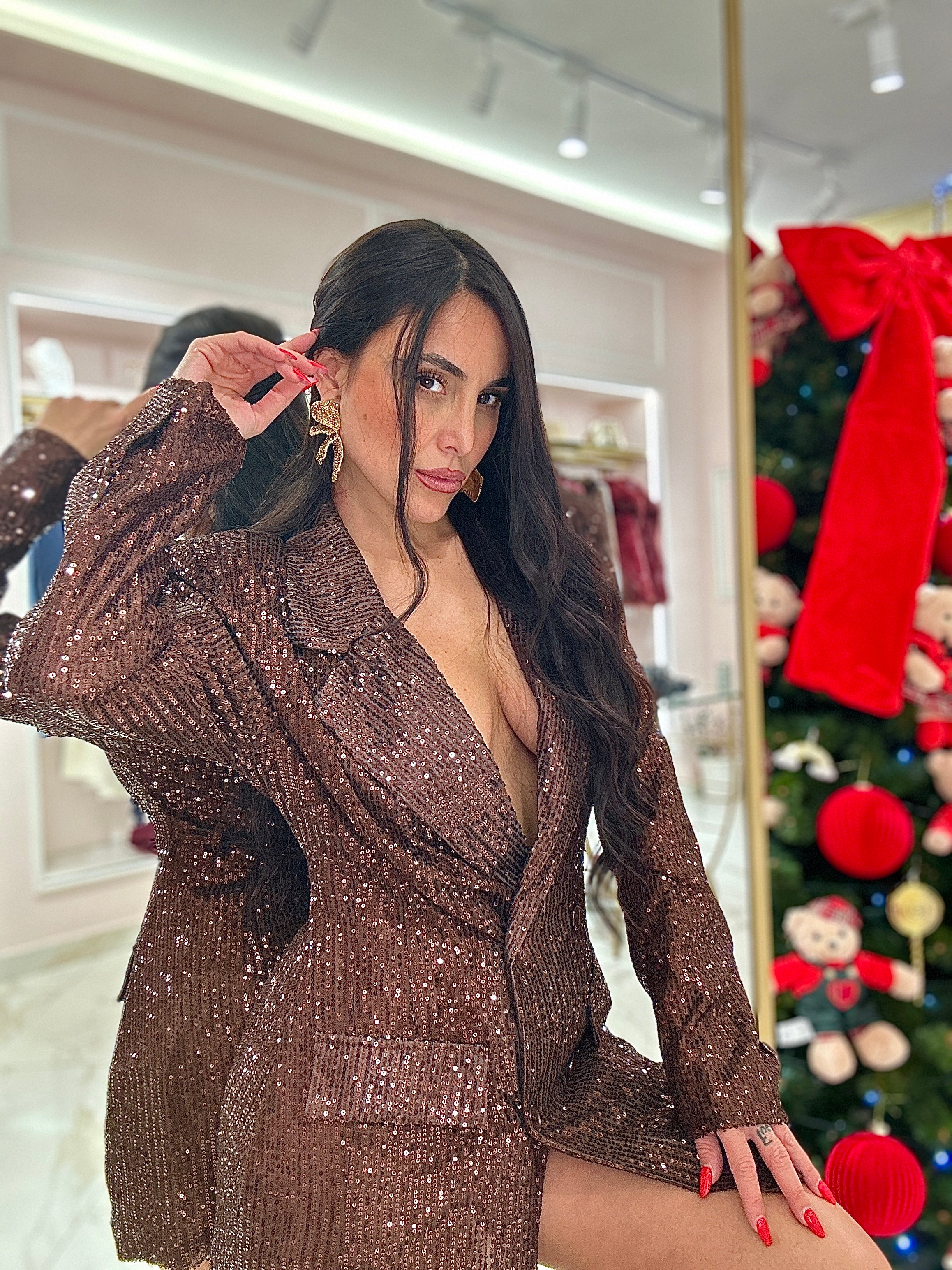 Abito Giacca Paillettes