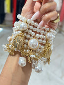 Bracciale Perle Pendenti