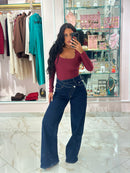 Jeans Bustino Incrocio