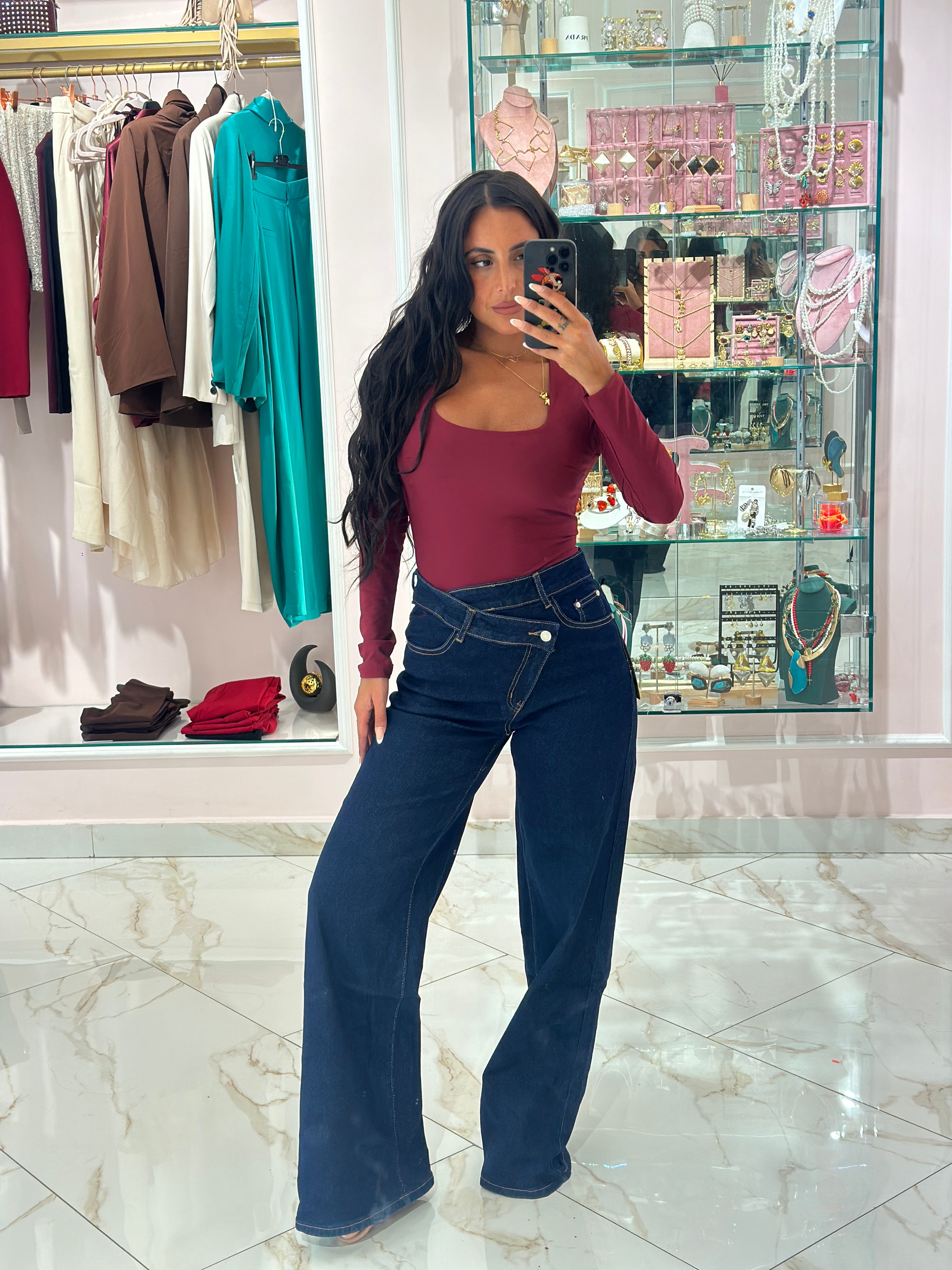 Jeans Bustino Incrocio