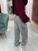 Jeans Baggy Strass