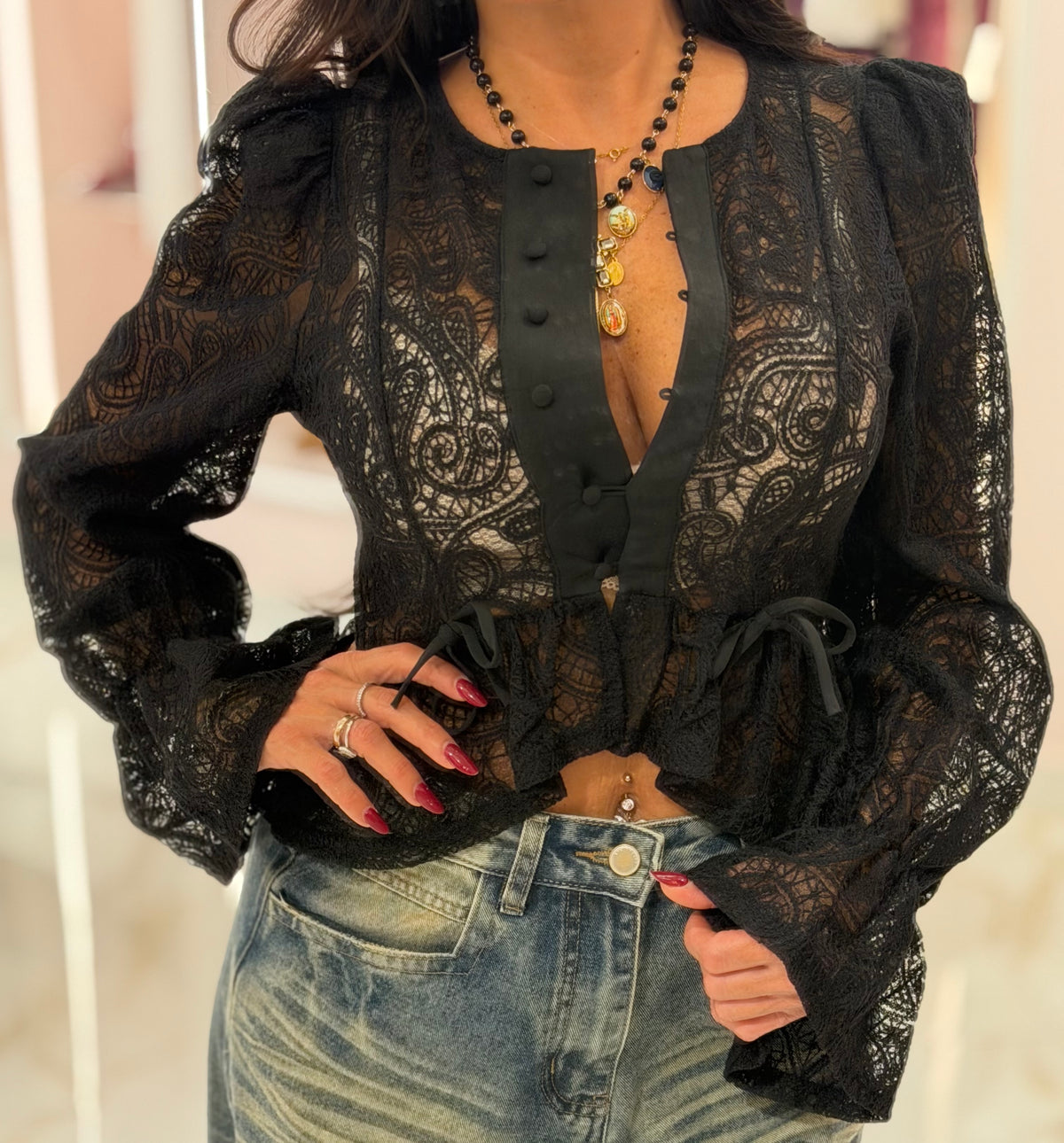 Camicia Ricamata Lovely