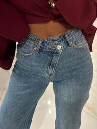Jeans WideLeg Bustino Incrocio