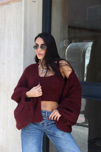 Set Top Cardigan Magnolia