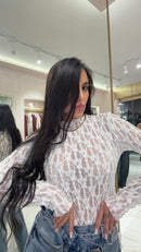 Maglia Lolita Ricamata