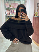 Maglione Gioia Scollo Barca