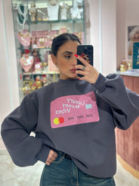 Felpa Spalline Money