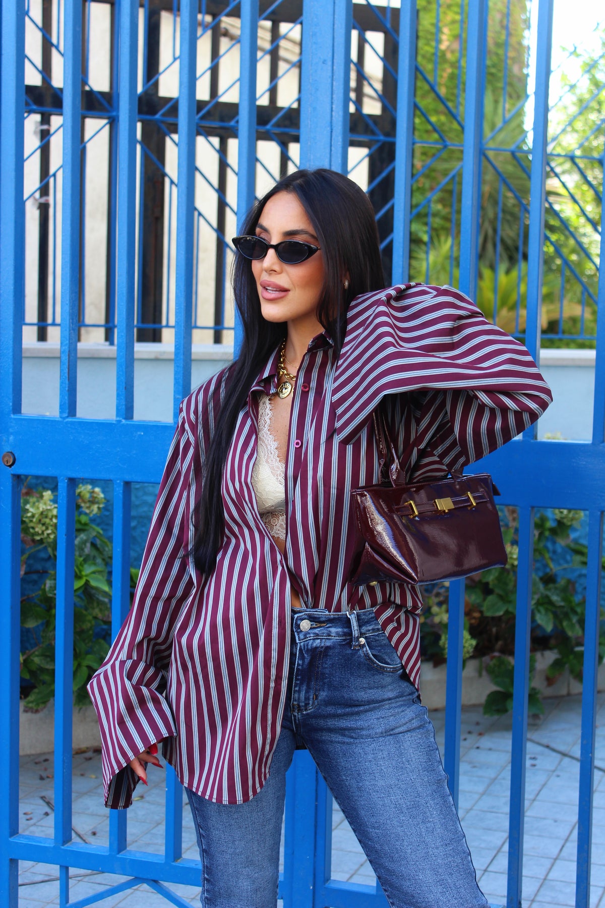 Camicia Manica Larga Just West