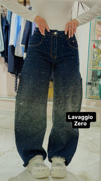 Jeans Curvy Balloon Strass