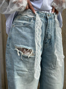 Balloon Chiaro con Ricami