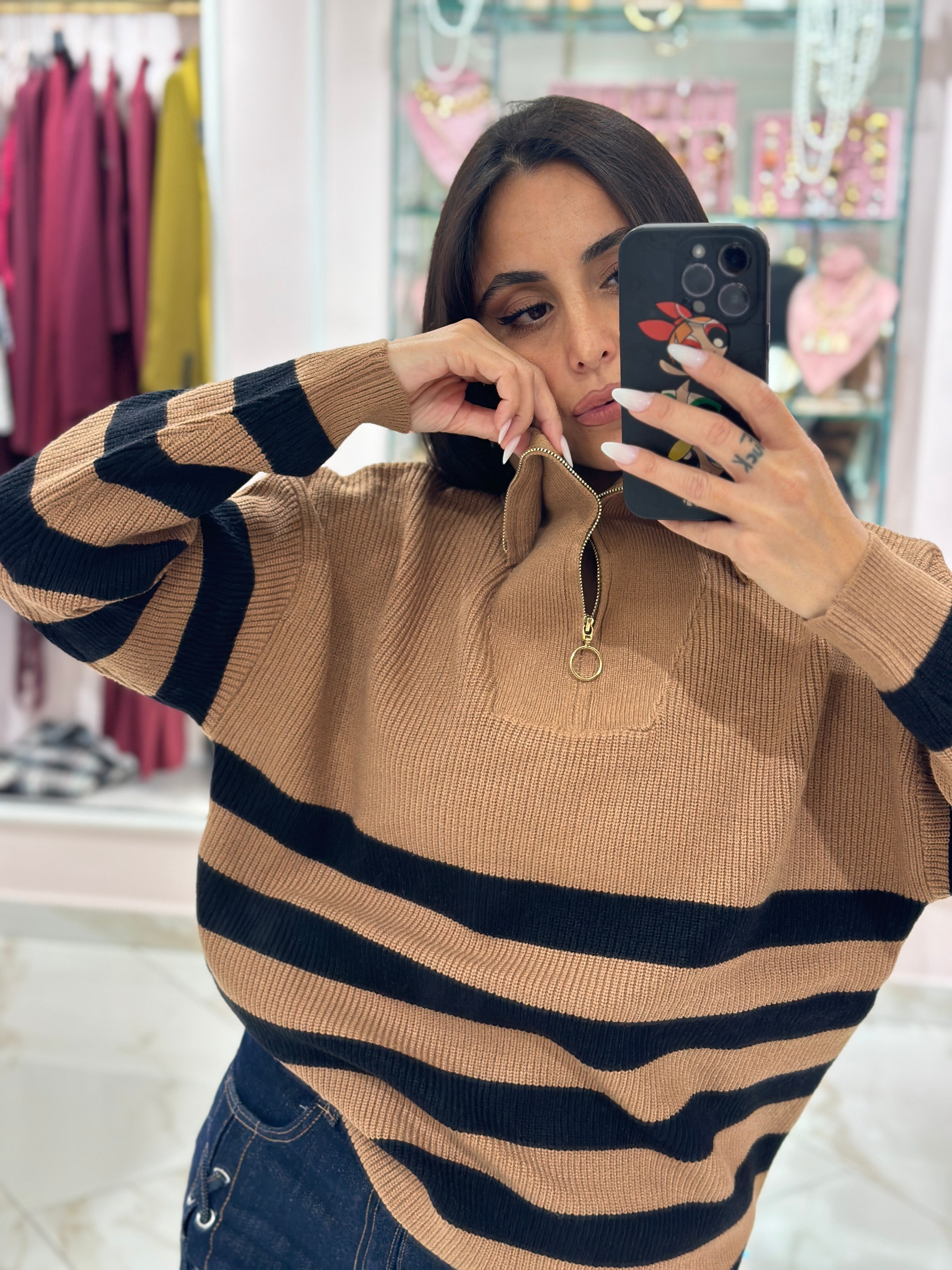 Maglioncino Evelyne Righe