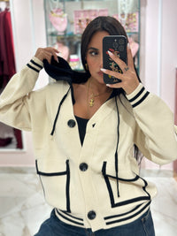 Cardigan con Cappuccio