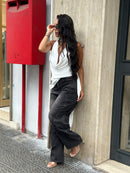 Jeans Balloon Fondente
