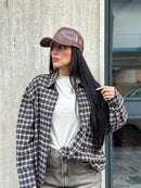 Camicia Over Size Quadretti
