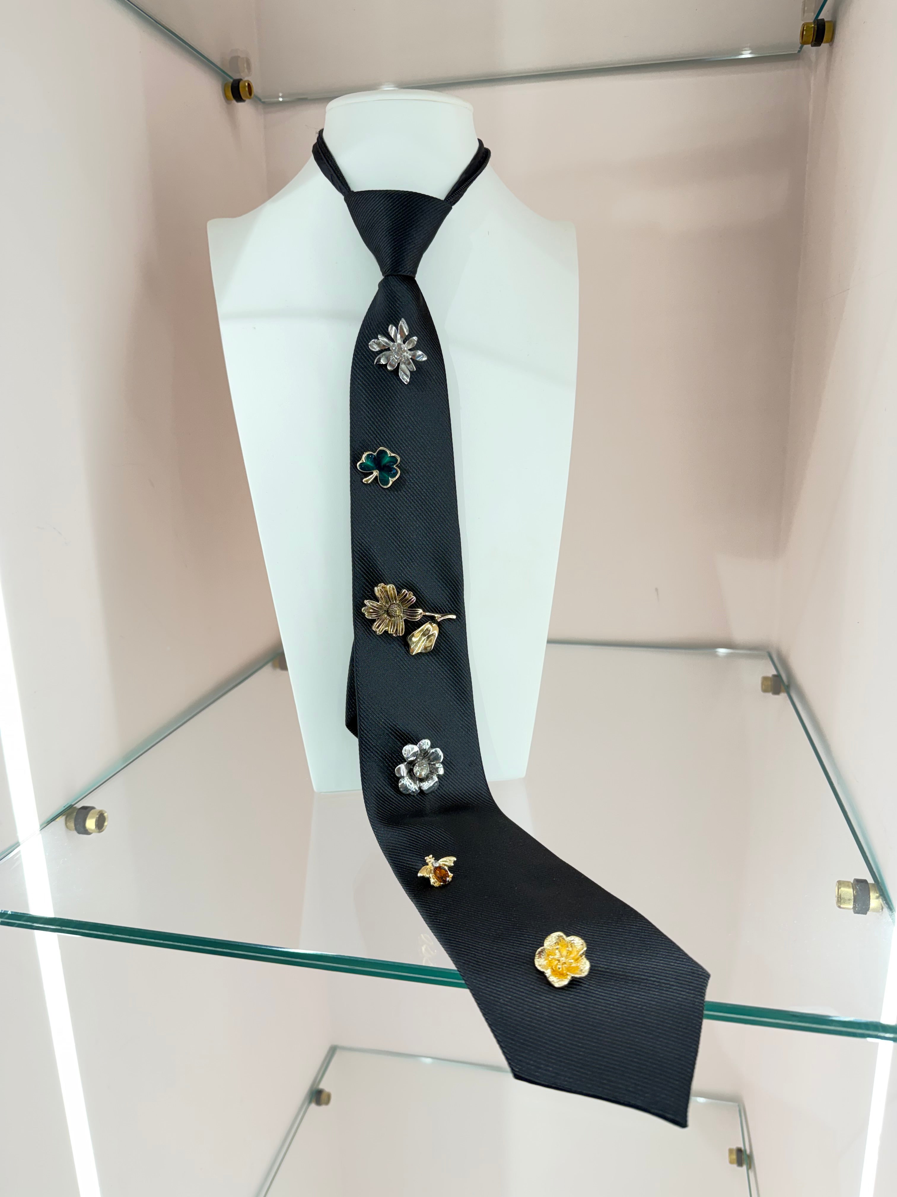 Cravatte In Raso Bijoux