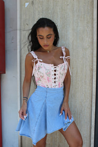Gonna Denim Asimmetrica
