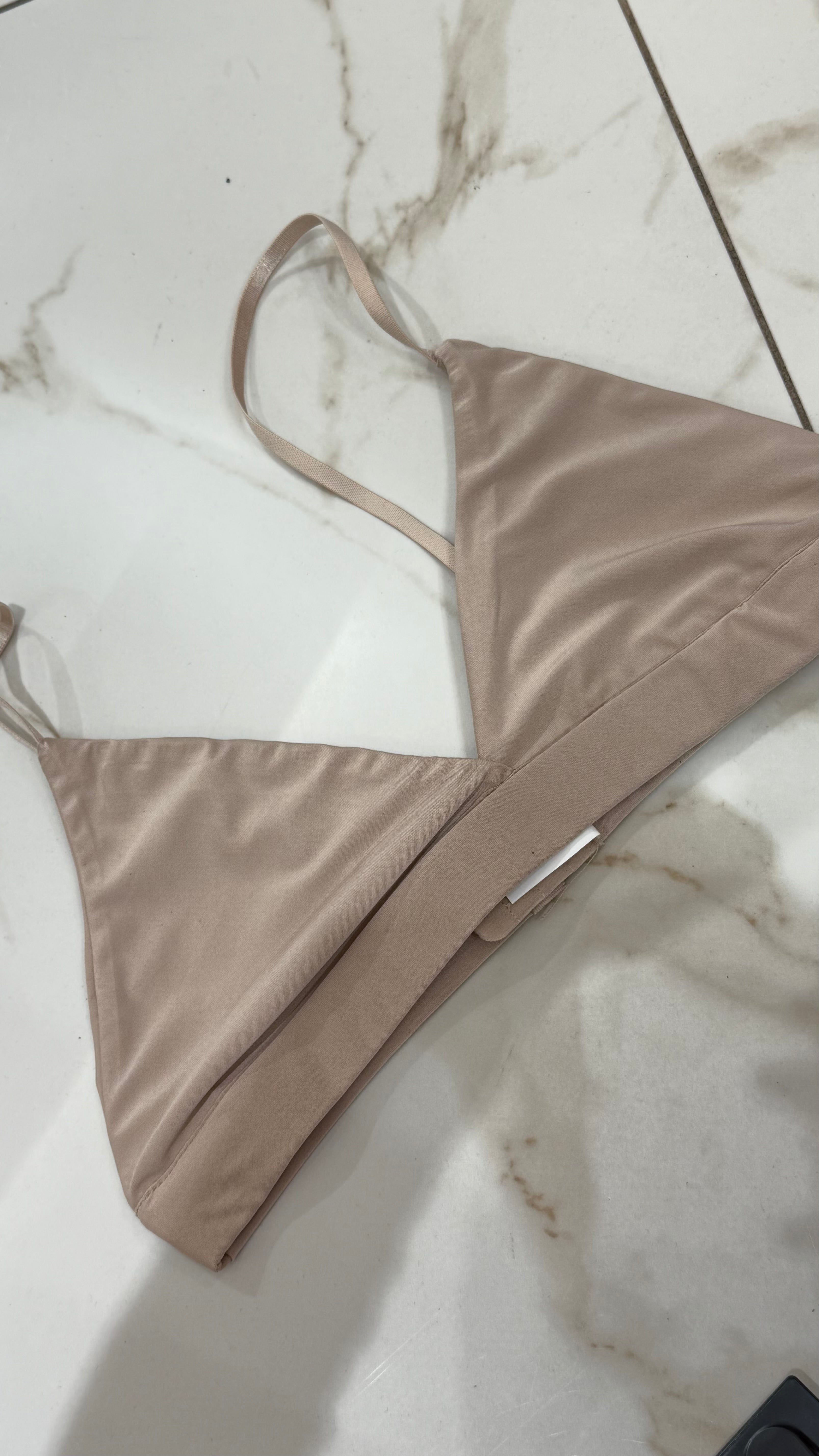 Top in Licra triangolo