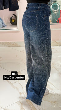 Jeans Curvy Balloon Strass