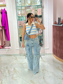 Jeans Cargo Multipocket