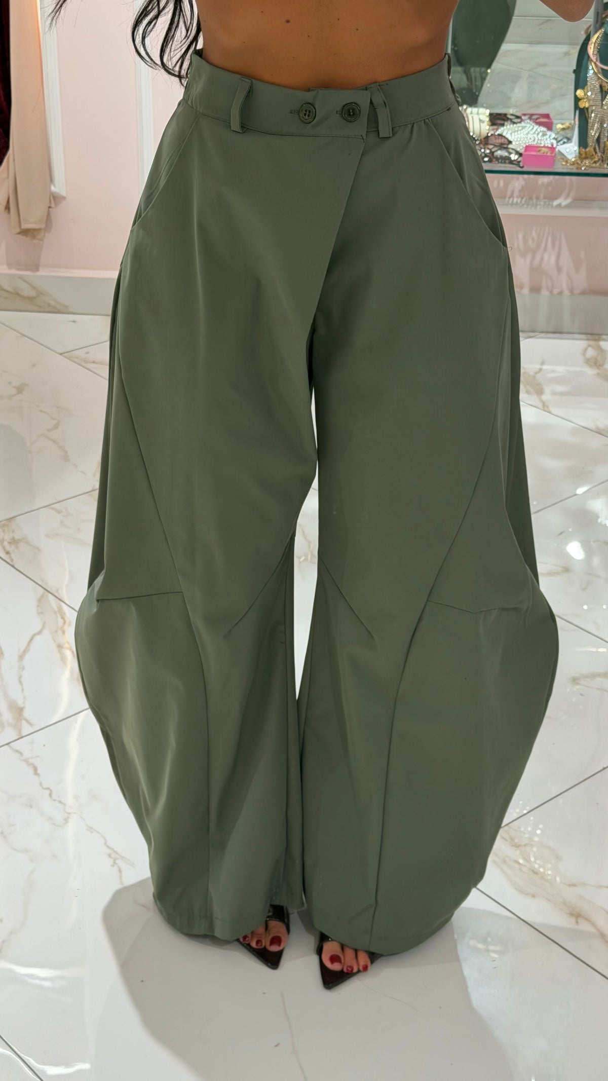 Pantalone Balloon Tecnico
