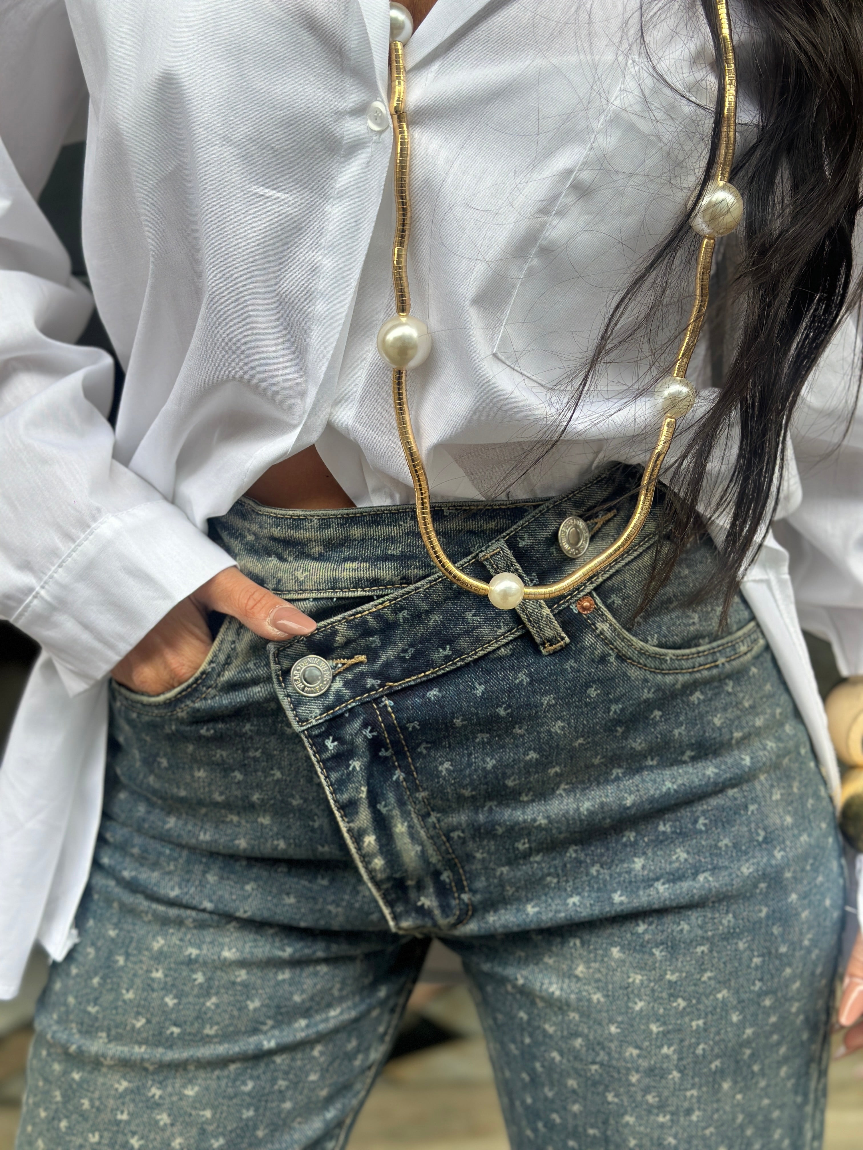 Jeans Missy Bustino Incrocio