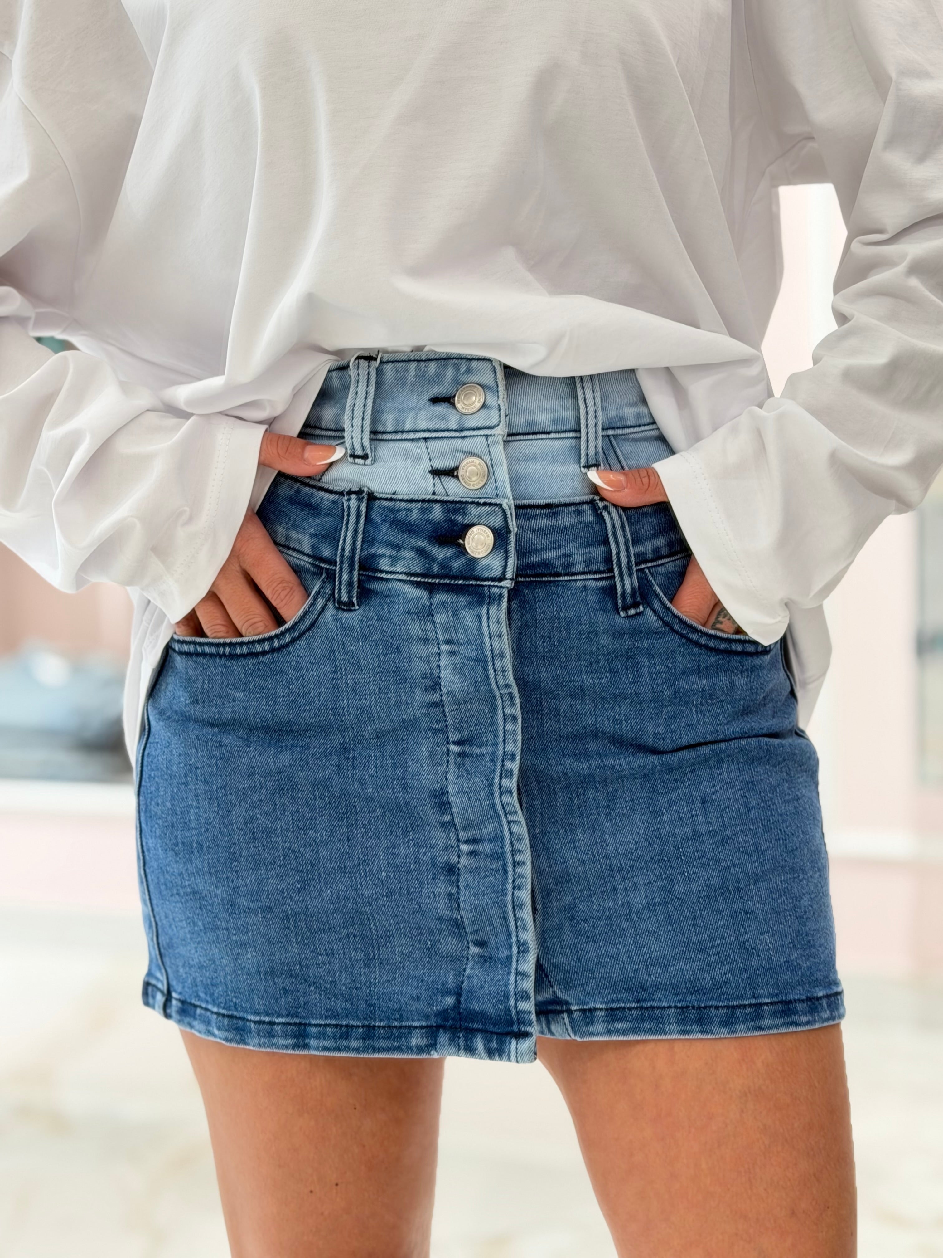 Minigonna Doppio Bustino