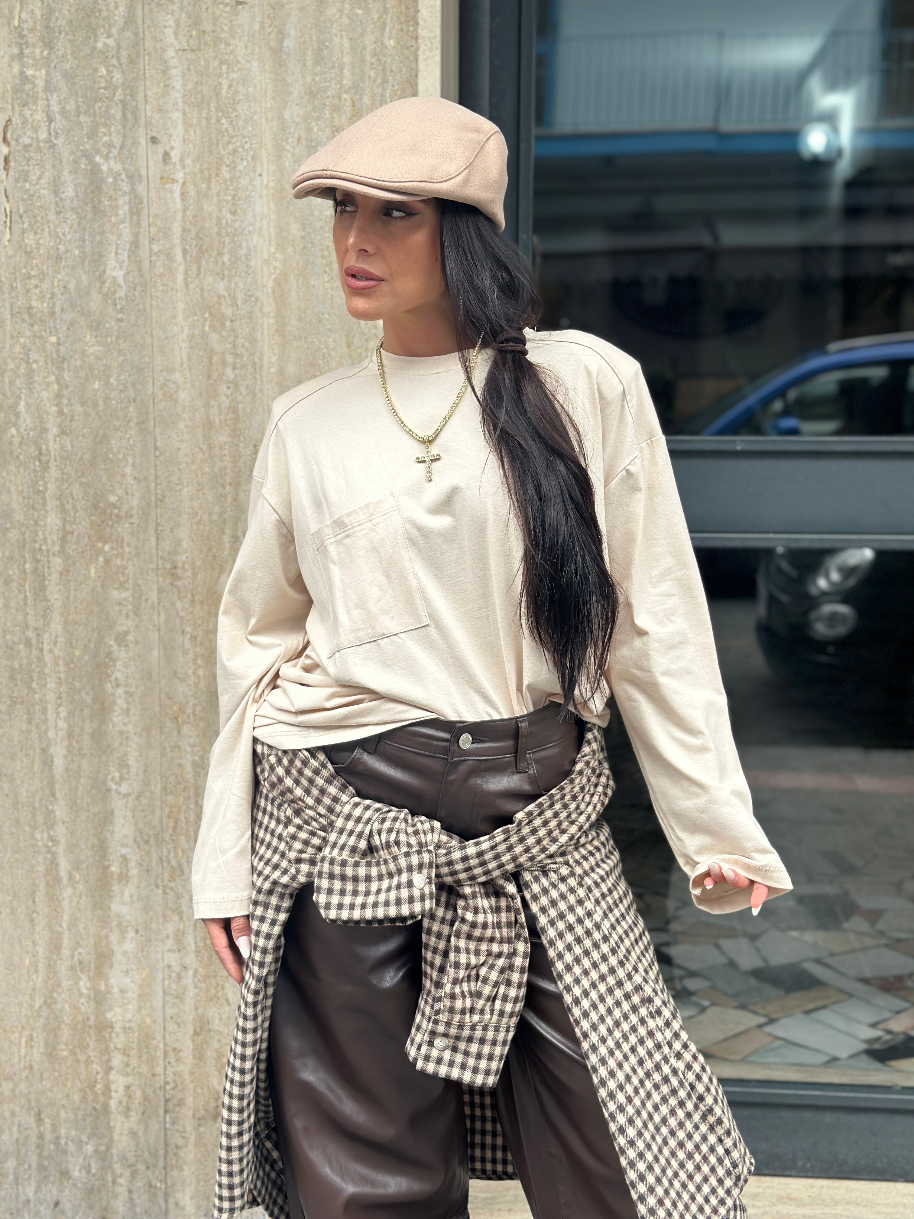 Maglia Over Taschino