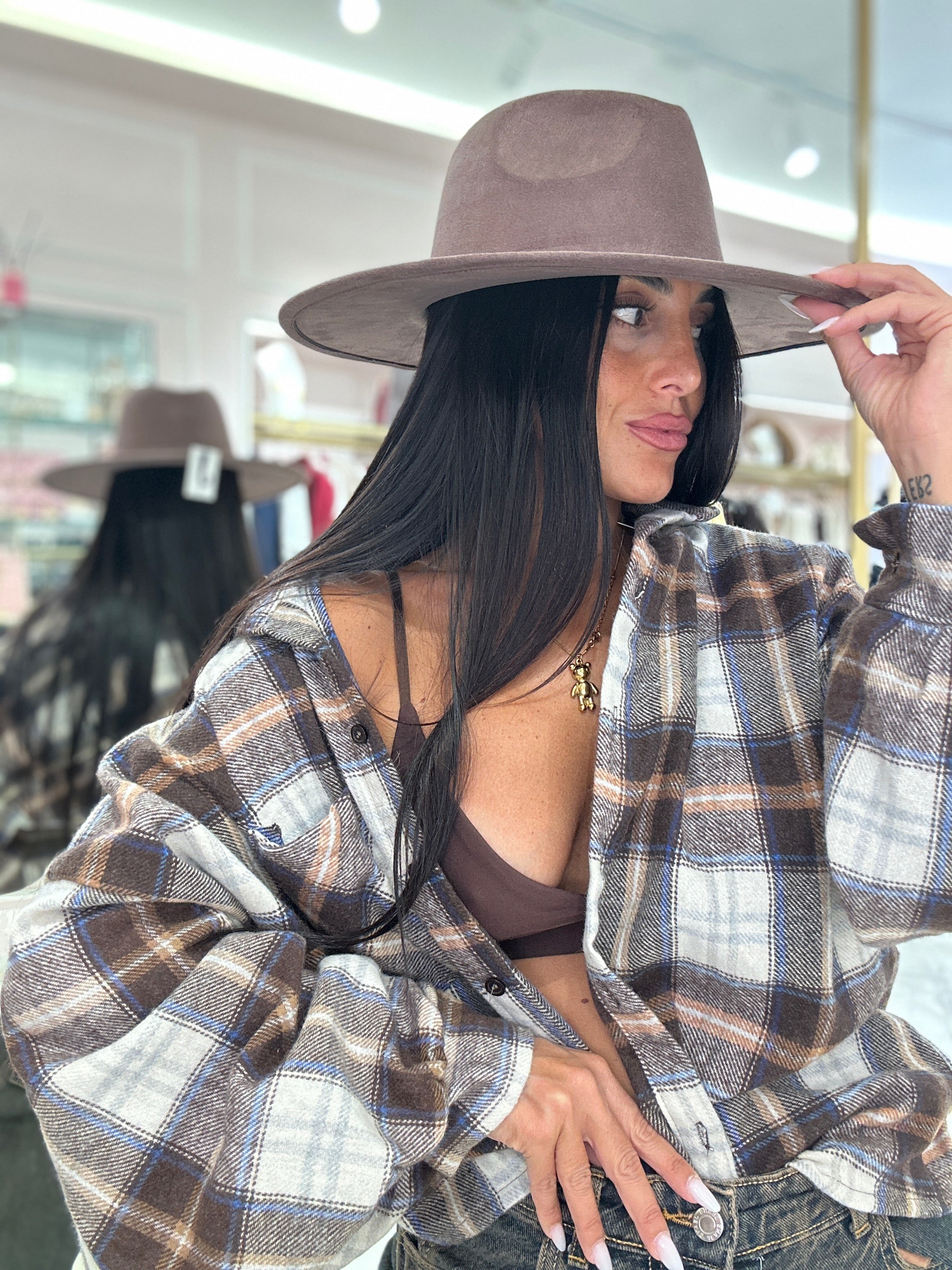 Camicia Over Quadri