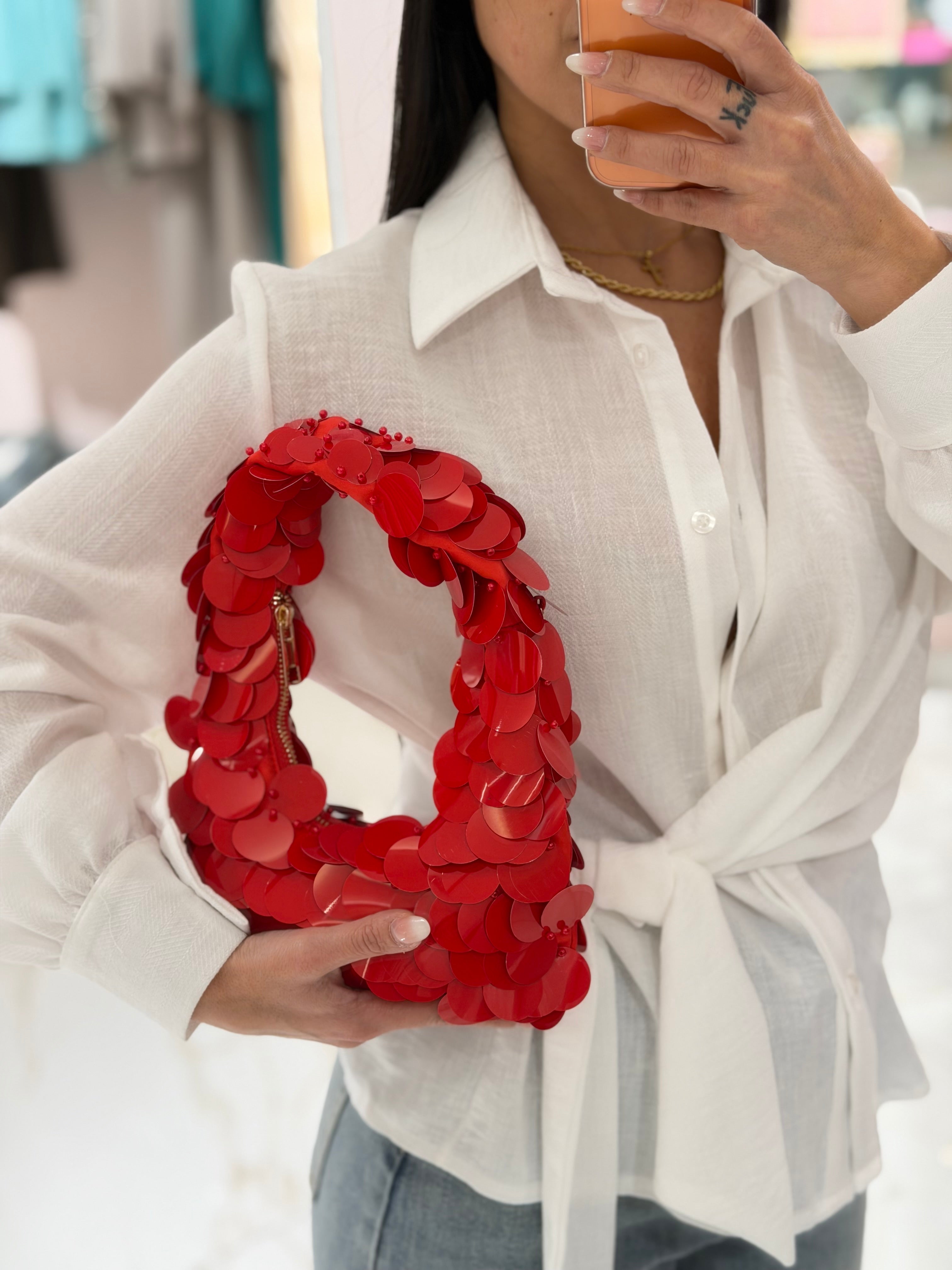 Borsa Candy Paillettes