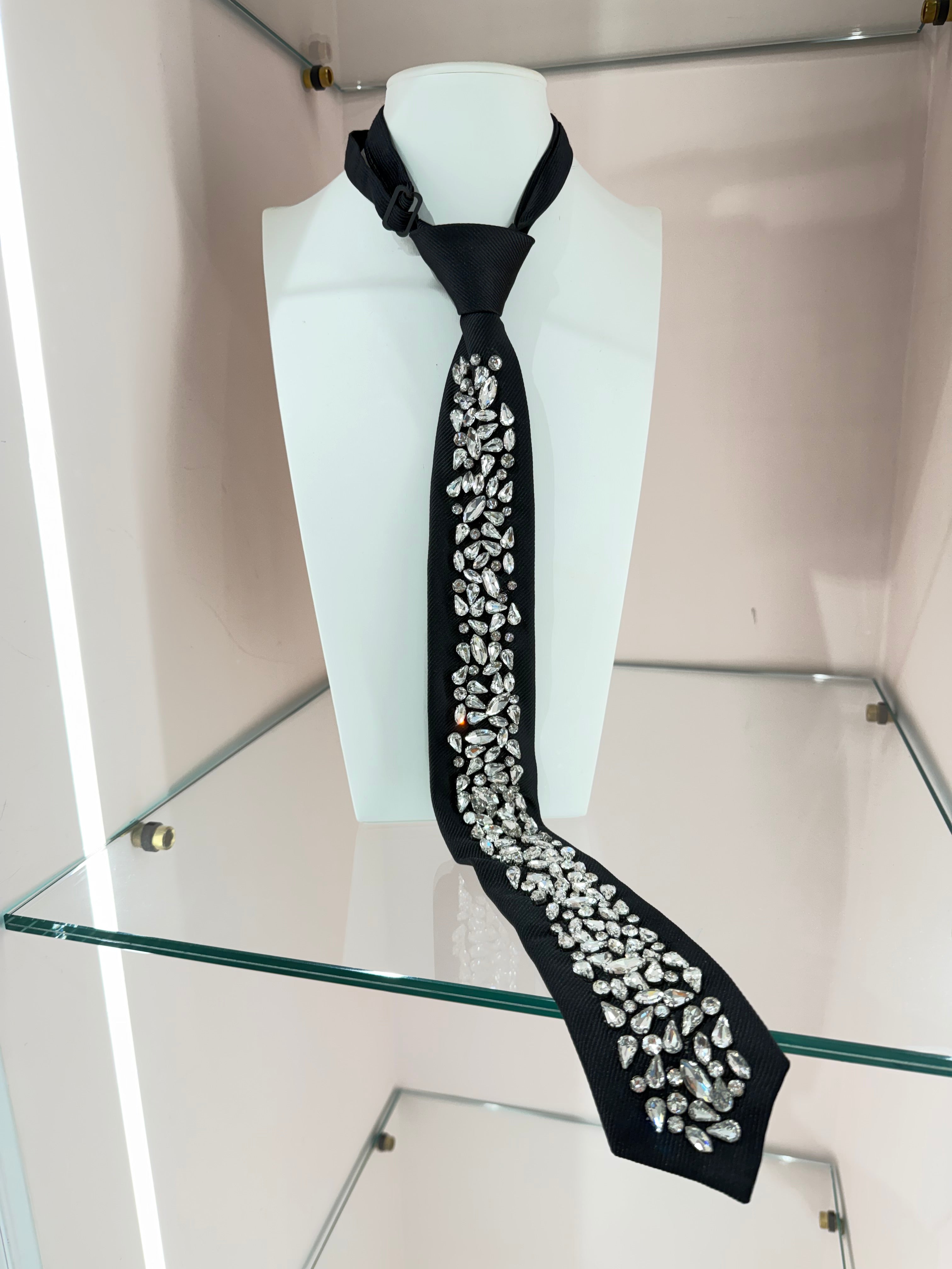 Cravatte Strass e Perle