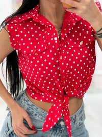 Camicia Nodo Pois