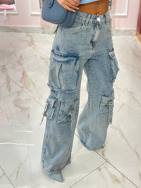 Jeans Cargo Multipocket