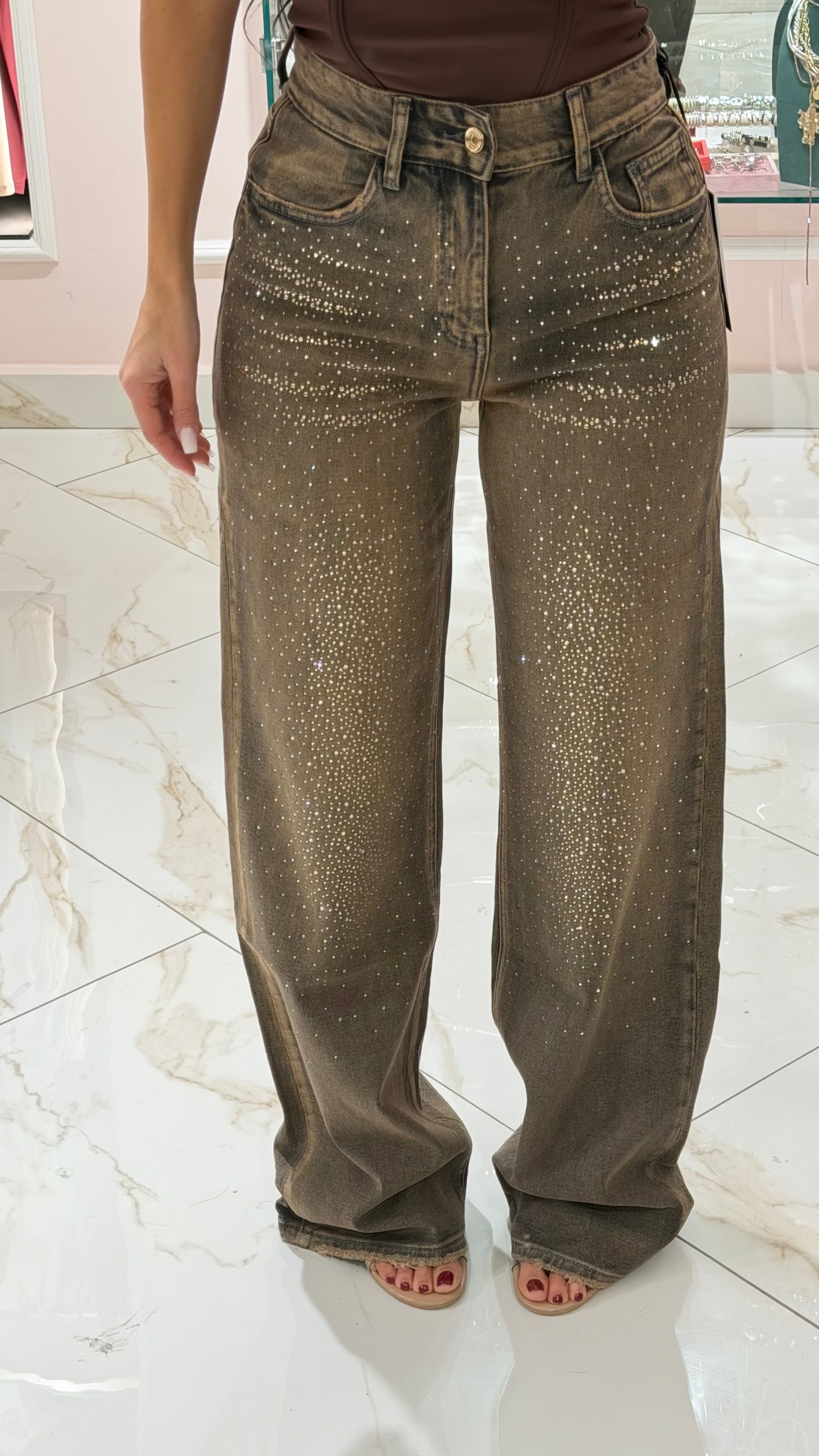 Jeans Tahiti Strass