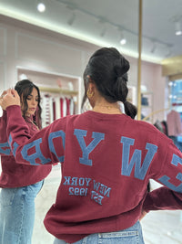 Maglione Denim New York