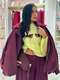 Bomber Con Zip