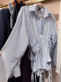 Camicione Stringhe Quadrettini