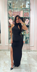 Abito in licra Spacco