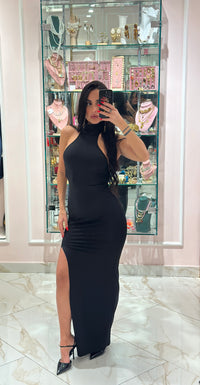 Abito in licra Spacco